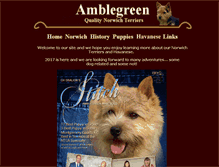 Tablet Screenshot of amblegreen.com